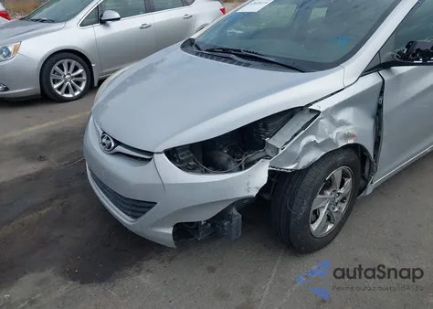 2014 Hyundai Elantra Se из США, поврежденный, VIN KMHDH4AE3EU136047
